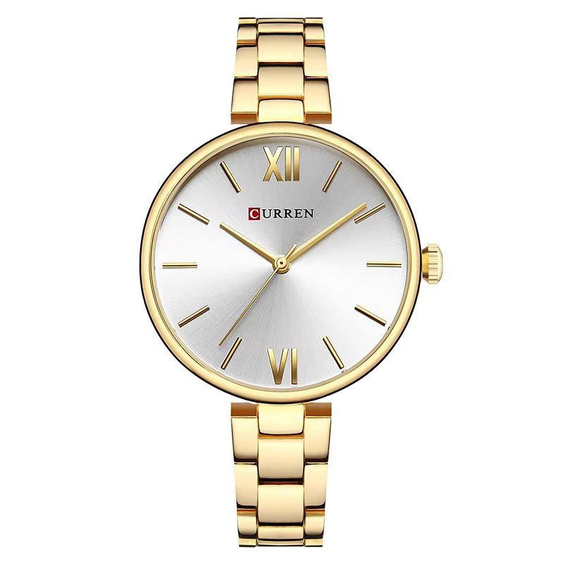 Curren 9017 Gold-White