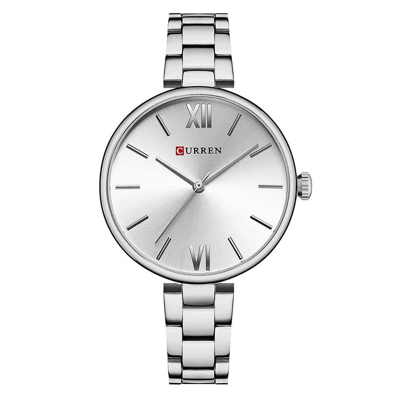 Curren 9017 Silver-White