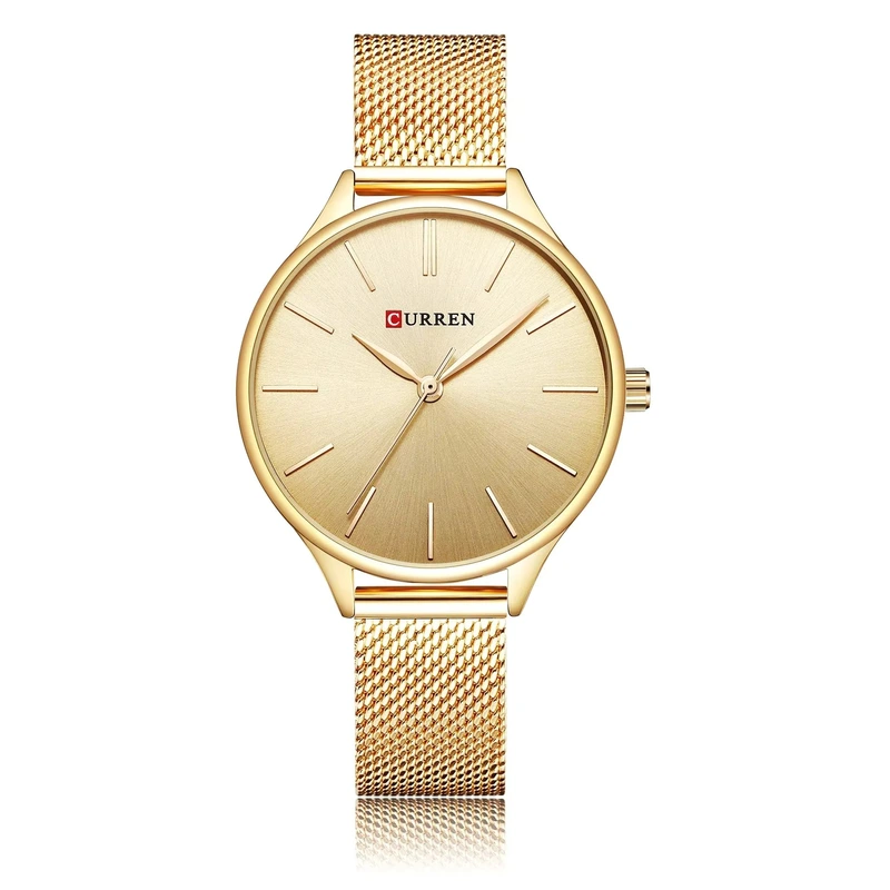 Curren 9024 Gold-Gold