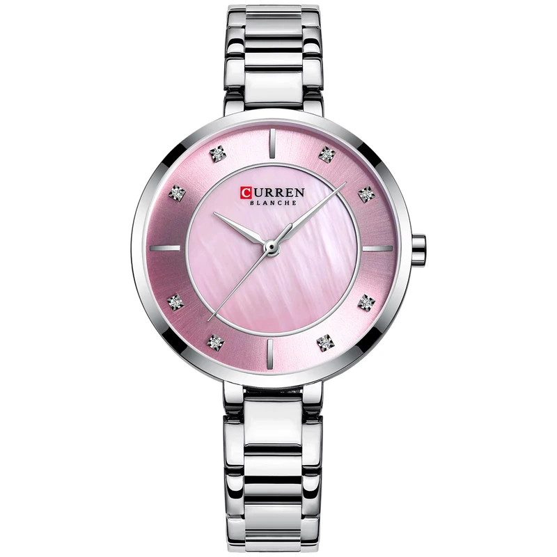 Curren 9051 Silver-Pink