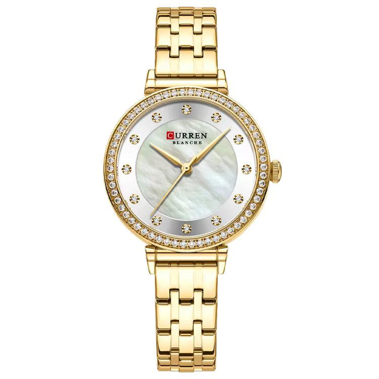 Curren 9087 Gold-White