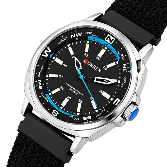 Curren Aqua Comfort Black, 2 ремінці — Curren