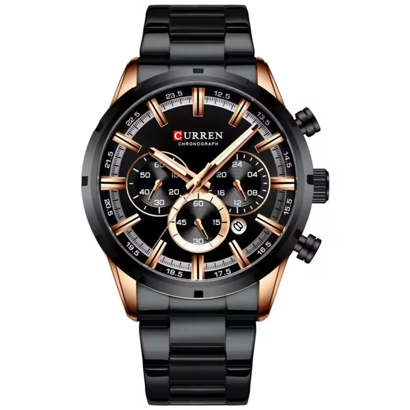 Чоловічий годинник Curren Wild Black