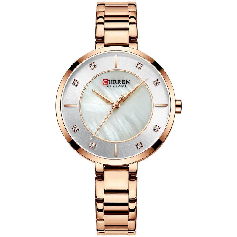 Сurren 9051 Rose Gold-White