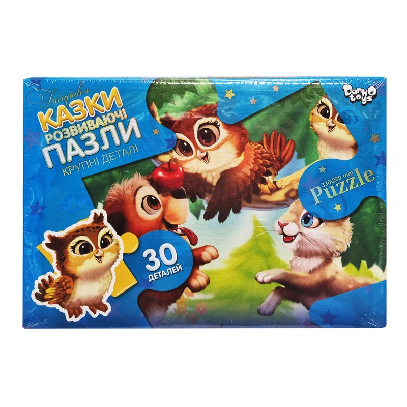 Дитячі пазли-максі "Найкращі друзі" Mx30-07-06, 30 елементів — Danko Toys