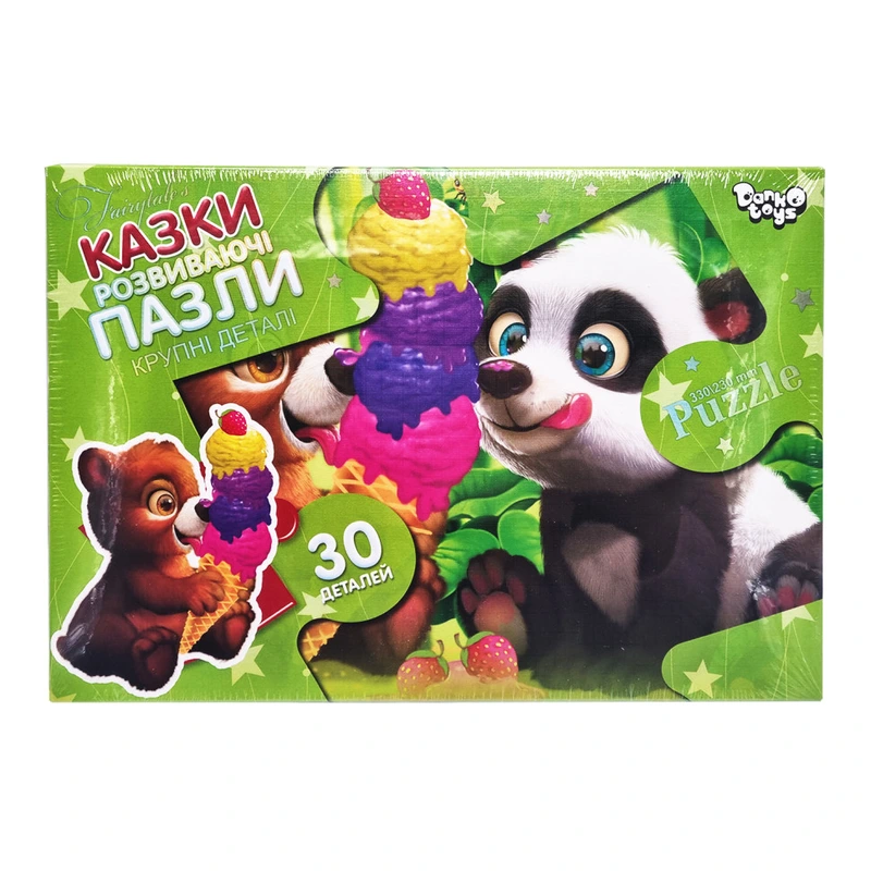 Дитячі пазли-максі "Панда" Mx30-07-03, 30 елементів — Danko Toys