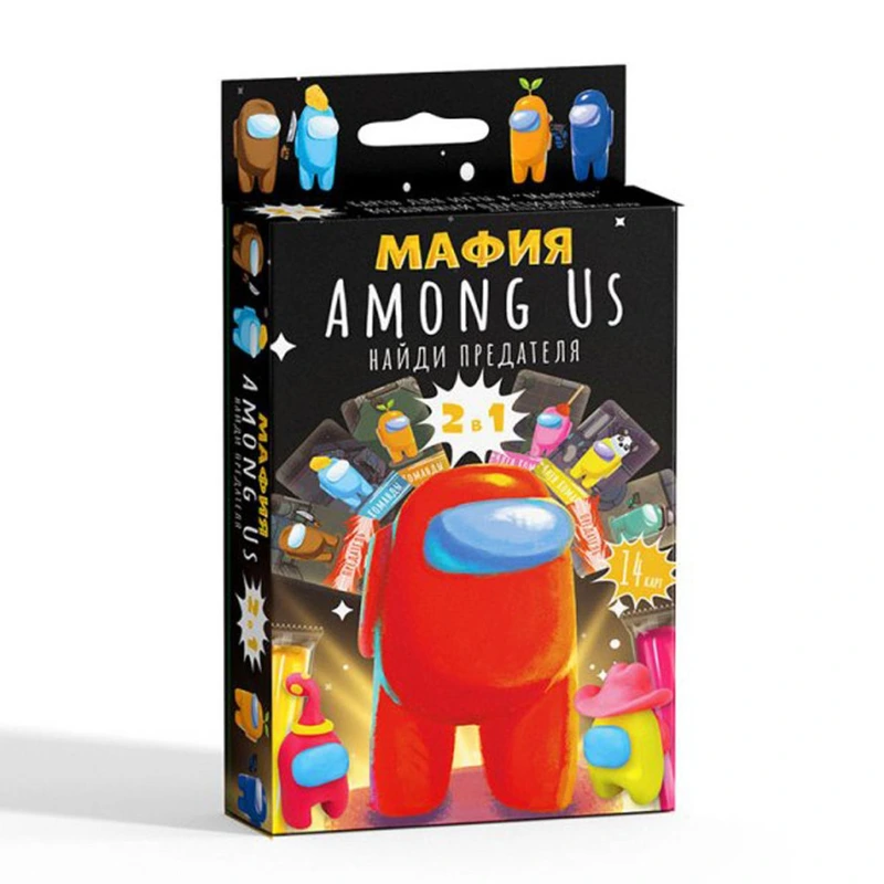Карткова гра "Мафія. AMONG US" 714-S15 — Danko Toys