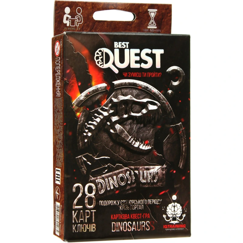 Карткова квест-гра "BEST QUEST" (укр.) BQ-01-01-04U  BQ-01-04U — Danko Toys