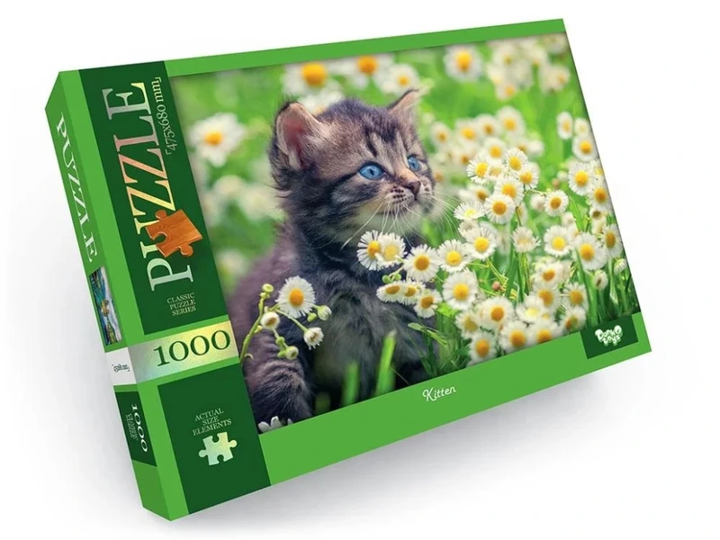 Пазл "Kitten" Danko Toys C1000-12-03, 1000 ел. — Danko Toys