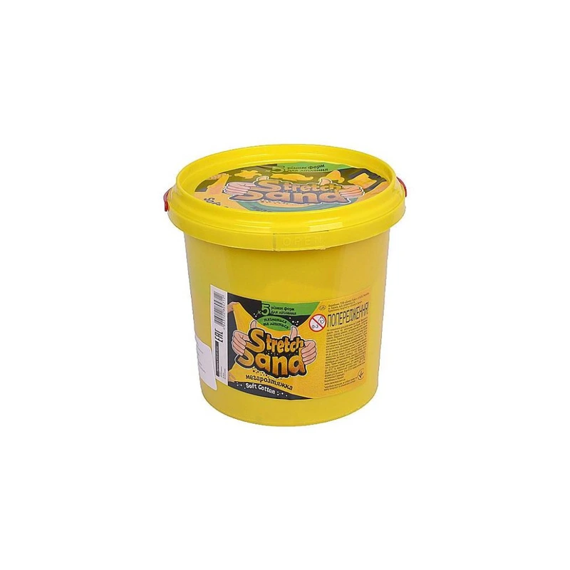 Креативна творчість "Stretch Sand" STS-01-01U 700 гр Жовтий
