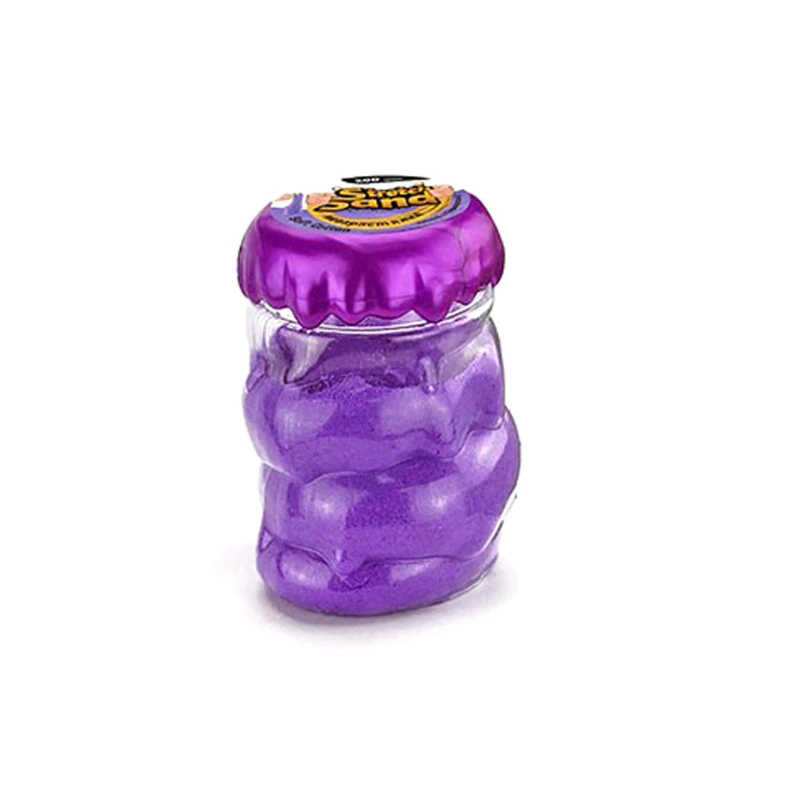 Креативна творчість "Stretch Sand" STS-03-01U 200 гр Фіолетовий — Danko Toys