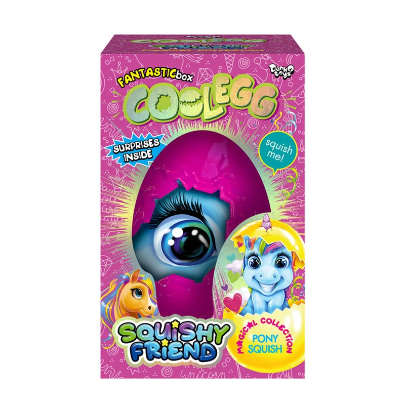 Набір креативної творчості "Cool Egg" Яйце ВЕЛИКЕ CE-01-01  CE-01-01 — Danko Toys