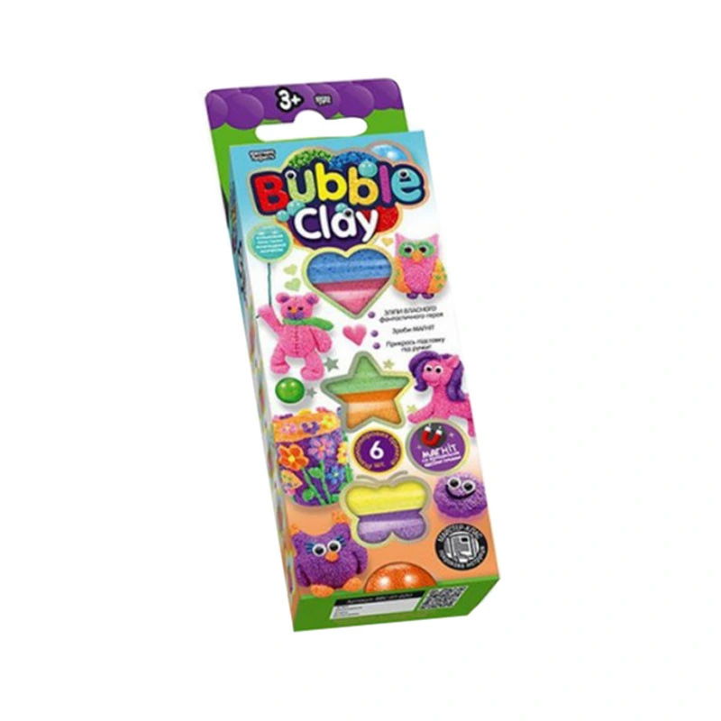 Набір творчої творчості 7995DT "Bubble Clay" BBC-01-01U,02U укр Вид 2