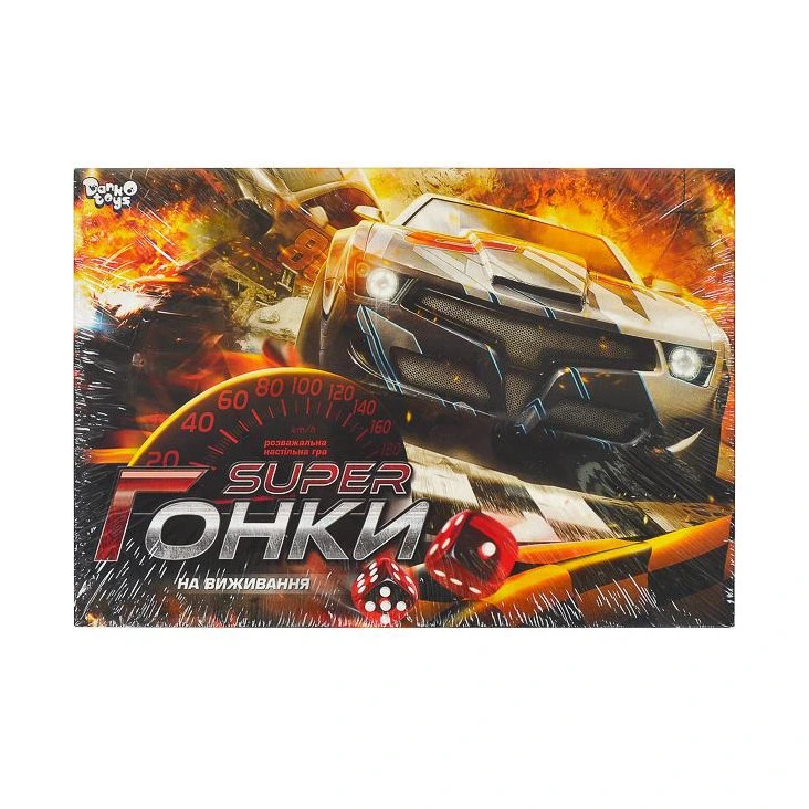 Настільна розважальна гра "Гонки на виживання" DTG24-U українська мова