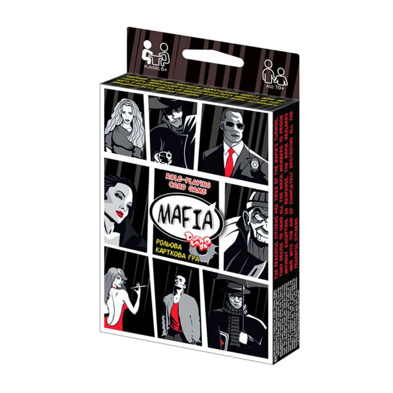 Настільна розважальна гра "Мафія" DTG52EN карткова — Danko Toys