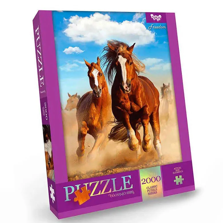 Пазл "Freedom" Danko Toys C2000-01-06, 2000 ел. — Danko Toys