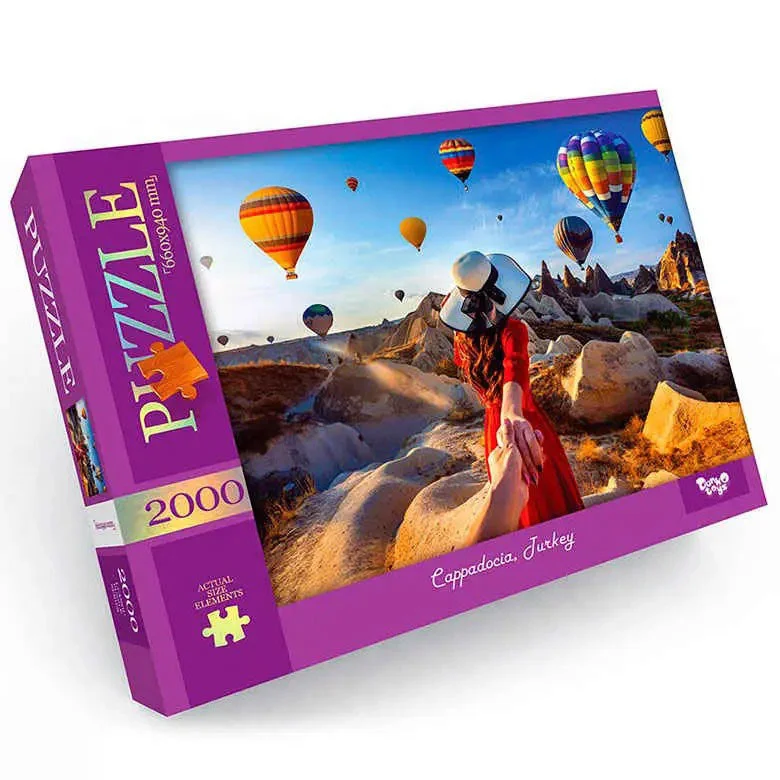 Пазл "Каппадокія, Туреччина" Danko Toys C2000-01-03, 2000 ел. — Danko Toys