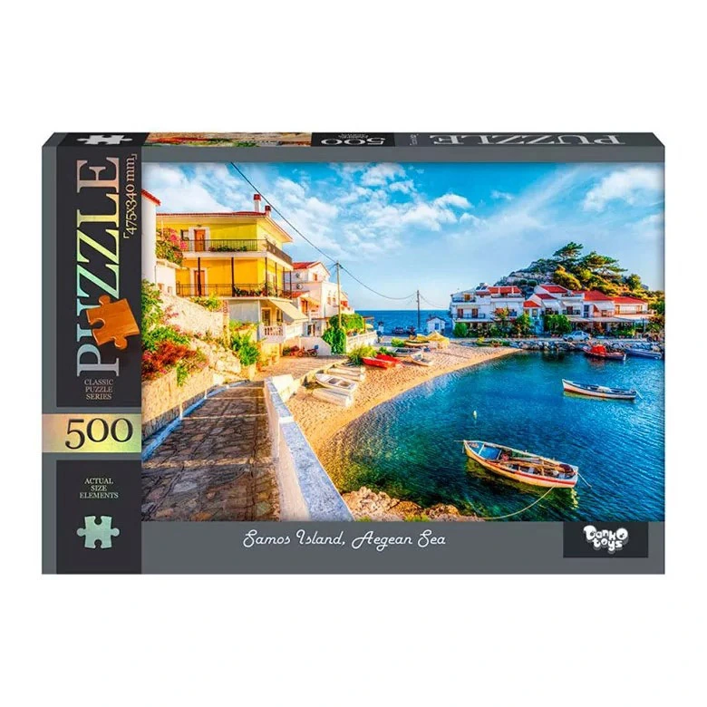 Пазл "Samos Island. Aegean Sea" Danko Toys C500-14-03, 500 ел.