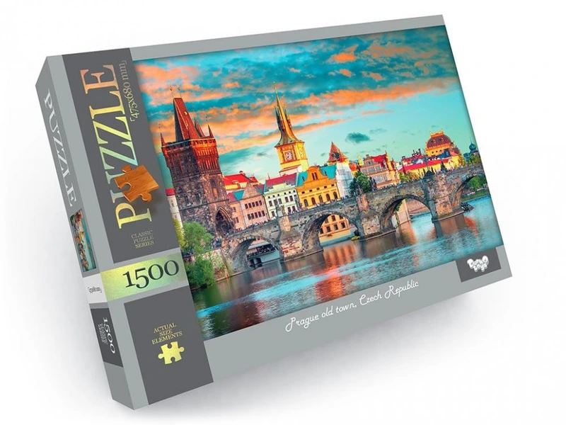 Пазли C1500-04-01-10, 1500 елементів  Прага