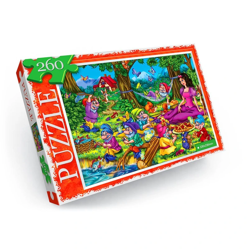 Пазли дитячі "Білосніжка" C260-12-09, 260 елементів — Danko Toys