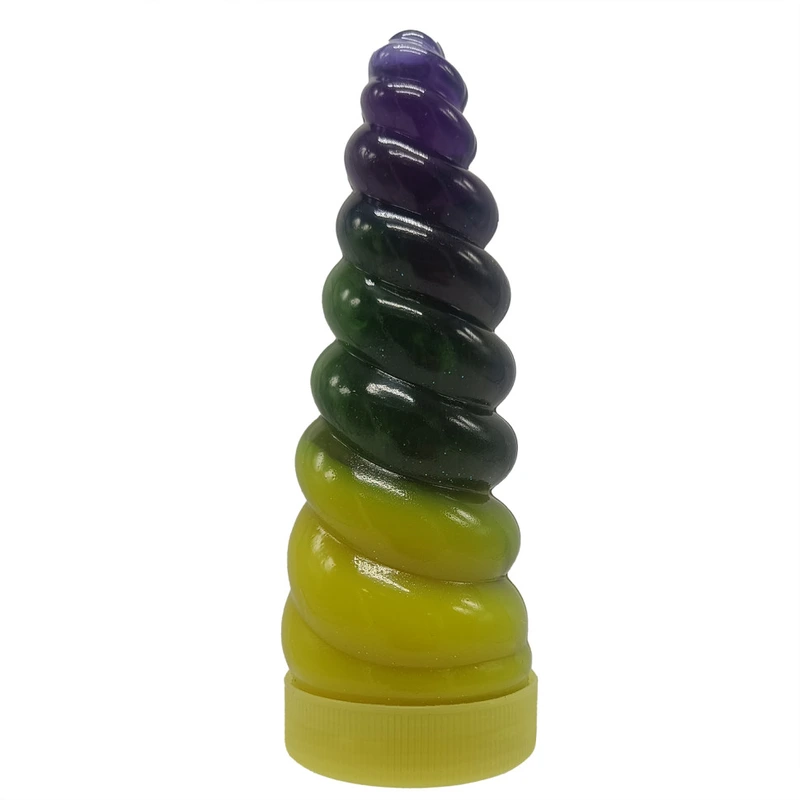 В'язка маса "Unicorn Slime" UNS-02-01U, густий лизун Yellow-Violet