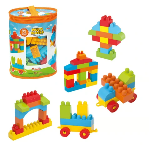 Конструктор 92 елементи (140*200*270 мм) "dede" — Dede