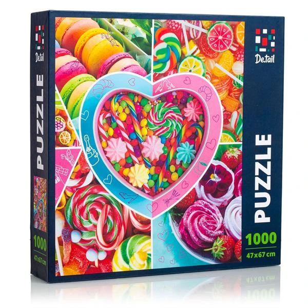 Пазл De.tail Солодкі смаколики 1000 ел. (DT1000-02) — De.tail