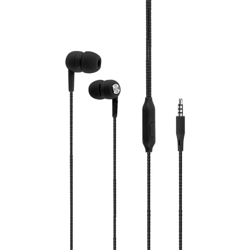 Навушники з мікрофоном Devia Kintone Headset- чорний — Devia