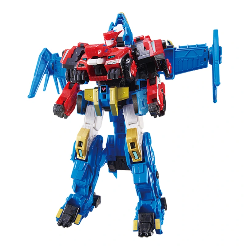 Ігровий набір з роботом-трансформером DINOSTER - РАПТОР БОЛТ ВІНГ (2 машини, динозаври)