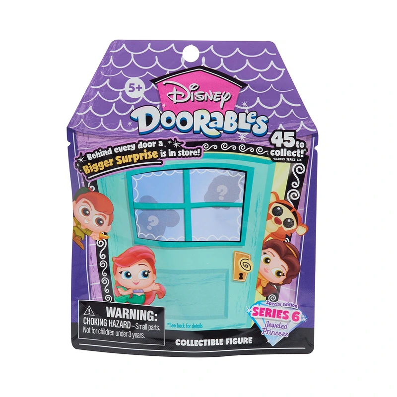 Колекційна фігурка-сюрприз DISNEY DOORABLES S6 - ЧАРІВНІ ГЕРОЇ (в диспл.) — Disney Doorables