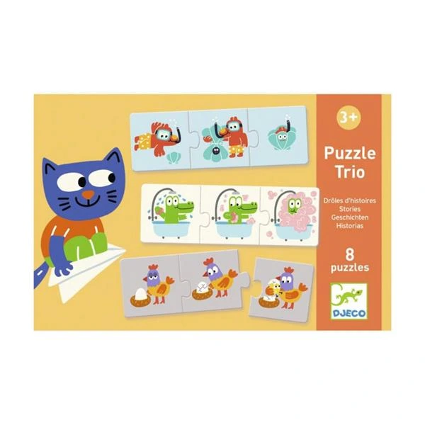 Пазл Djeco Історії 8 в 1 (DJ08117) — Djeco