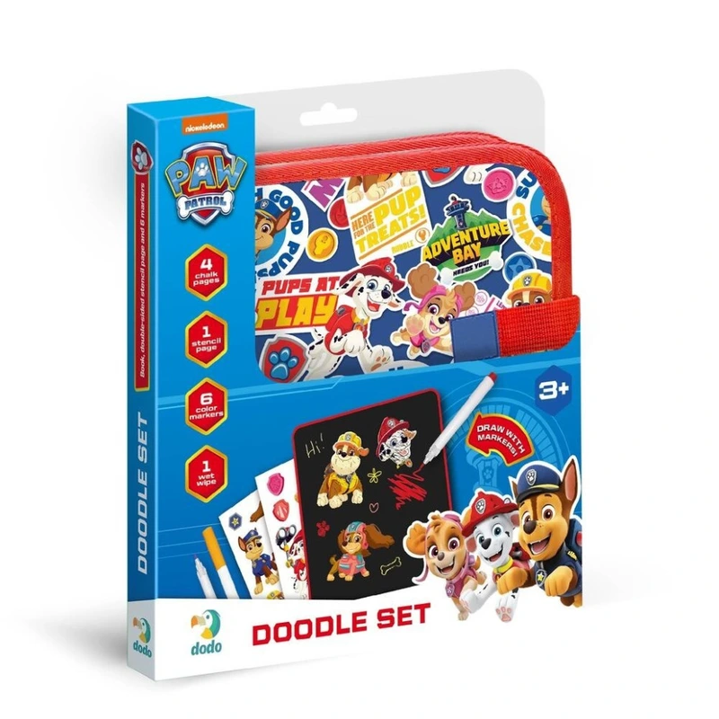 Дитяча набір для малювання "Paw Patrol" 200518, 6 кольорових маркерів — DoDo Toys