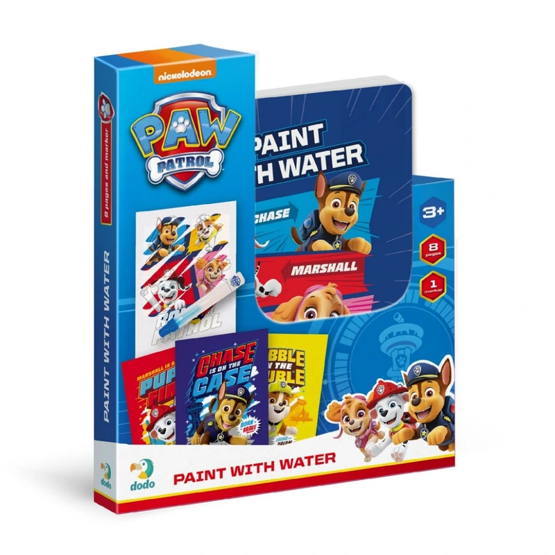Дитяча розмальовка Малюй водою "Paw Patrol" 200444 — DoDo Toys