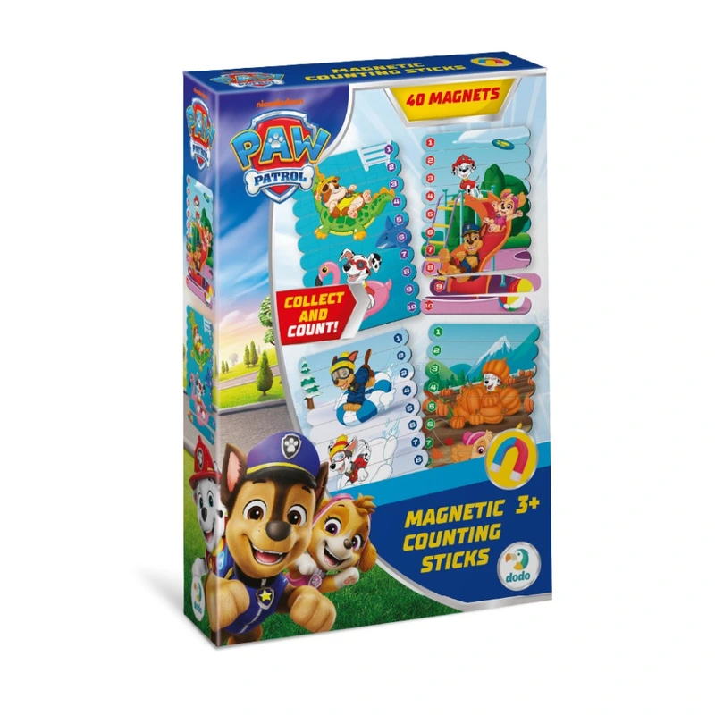 Магнітні палички для рахування "Paw Patrol: Сезони" 200655, 40 магнітних елементів — DoDo Toys