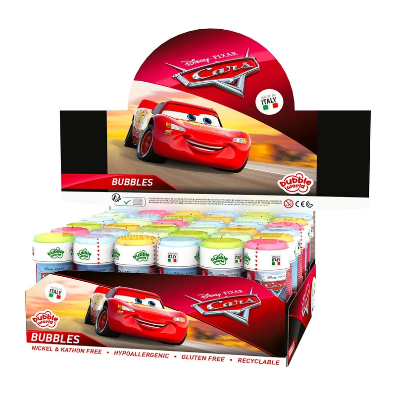 Мильні бульбашки - ТАЧКИ (60 ml) — Dulcop Bubble World