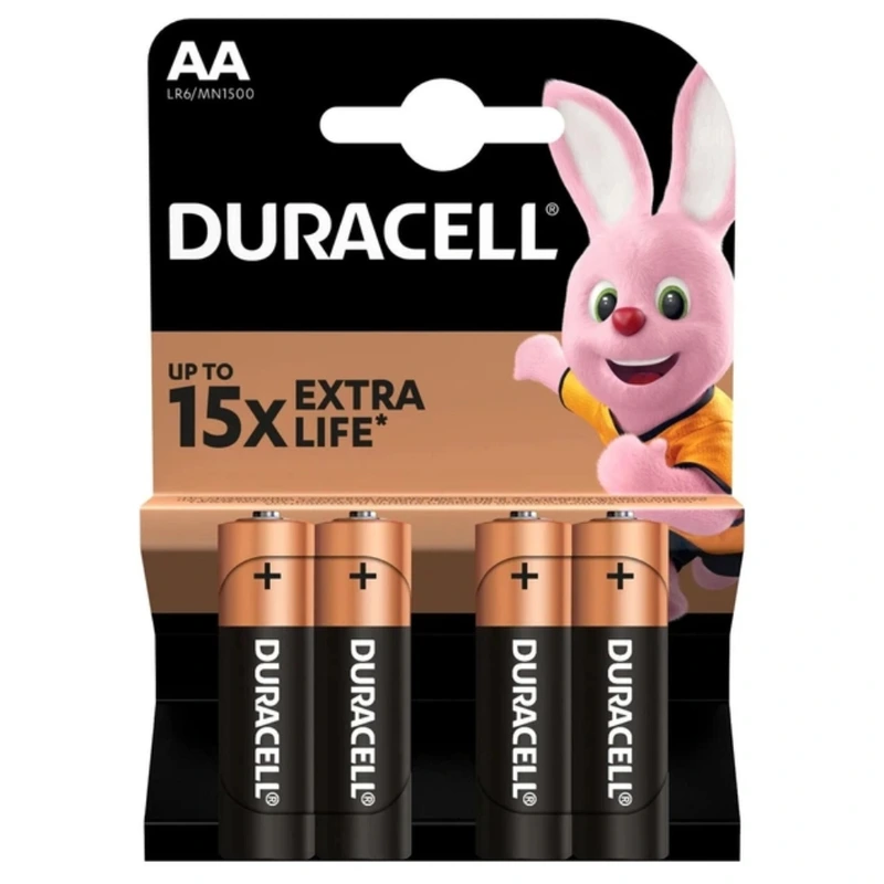 Батарейка Duracell Basic LR6/AA (4шт) — Duracell