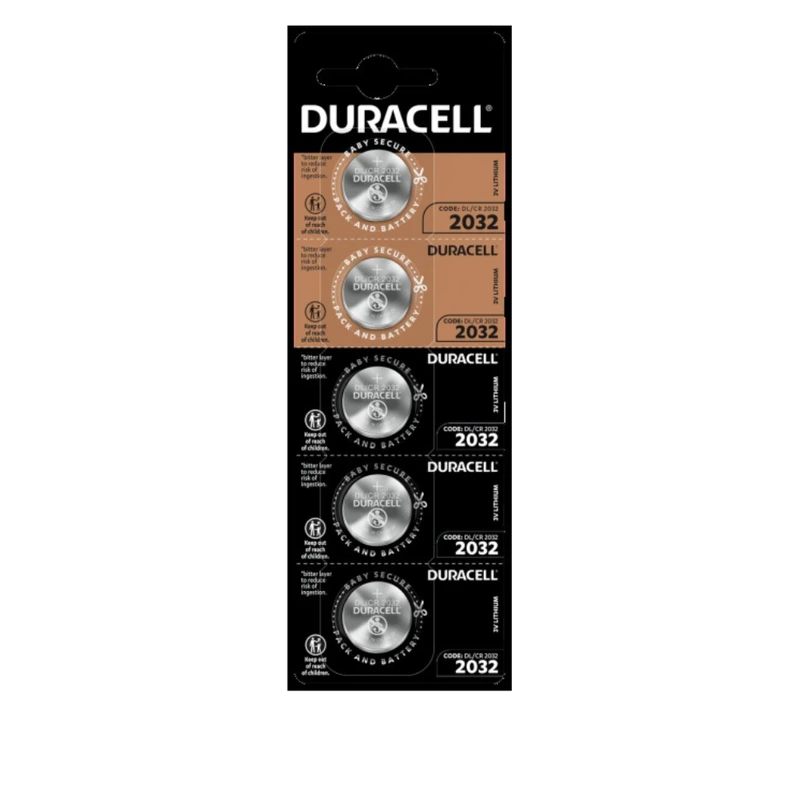 Батарейка Duracell CR2032 (5шт) — Duracell