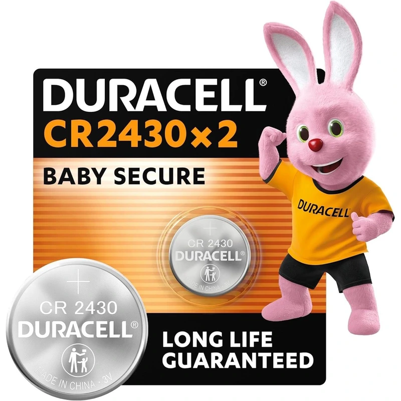 Батарейка Duracell CR2430 3V літієва (2шт)