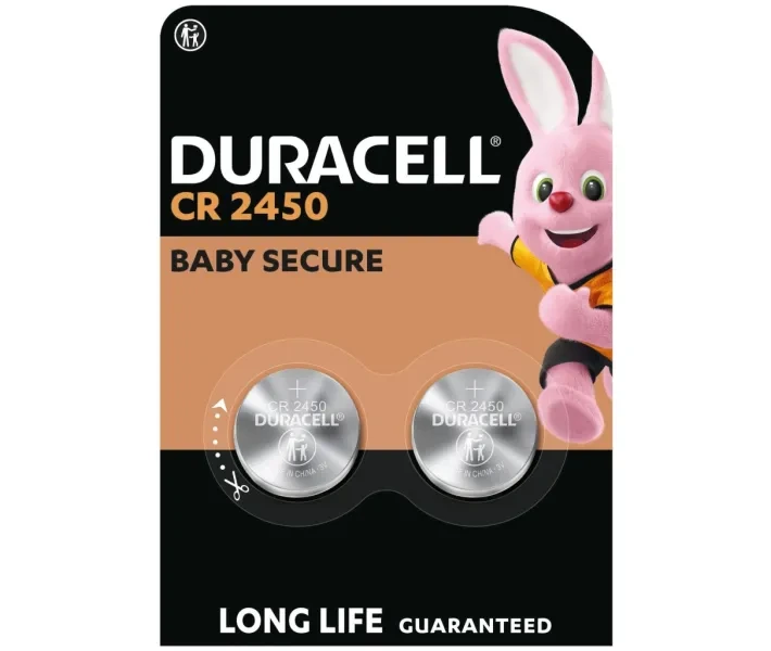 Батарейка Duracell CR2450 3V літієва (2шт)