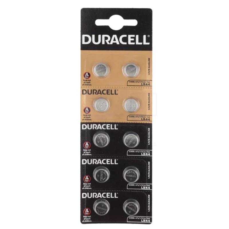 Батарейка Duracell LR44/A76 (10шт)