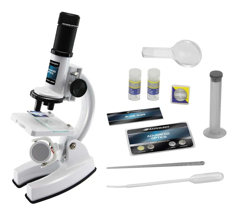 Мікроскоп делюкс EASTCOLIGHT у кейсі (збільшення до 1200 разів) (ES8013)