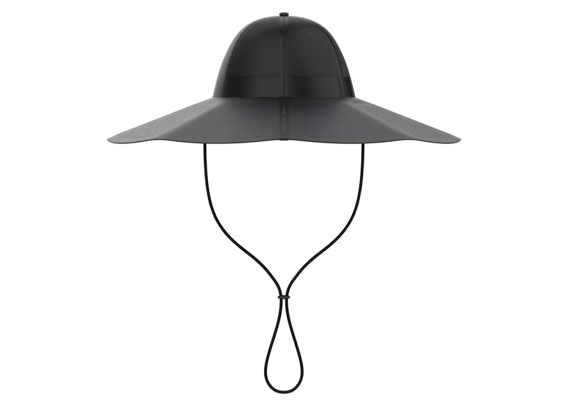 Сонячний капелюх EcoFlow Power Hat 12 Вт - Чорна L-XL