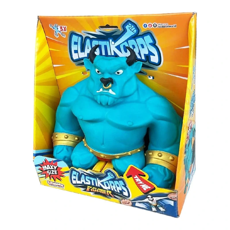 Стретч-іграшка ELASTIKORPS серії «Maxy Fighter» – БИК ТАУРУР — Elastikorps