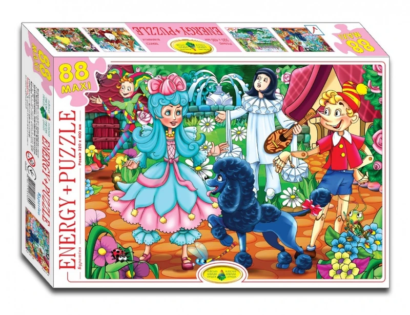 Дитячі Пазли Буратіно 83309 ЕГ-04 88 елементів