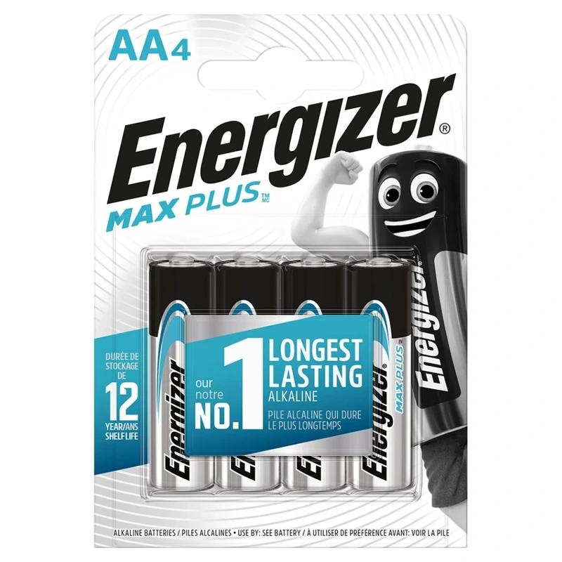 Батарейка Energizer LR6/AA Max Plus Alkaline (4шт) — Energizer