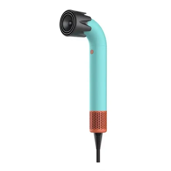 Фен стайлер Super Hairdryer мультистайлер 1600 Вт прилад для волосся з холодним гарячим повітрям 4 насадки Блакитний HP-3PBL — Energy MAX
