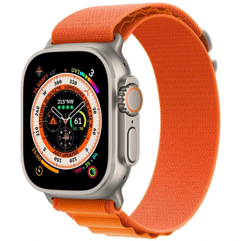 Ремінець Alpine Loop для Apple Watch 42(ser.1-3)/44/45/46/49mm (m/l) Чорний / Black