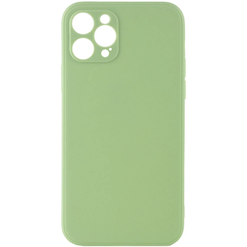 Силіконовий чохол Candy Full Camera для Apple iPhone 12 Pro Max (6.7") Бузковий / Dasheen