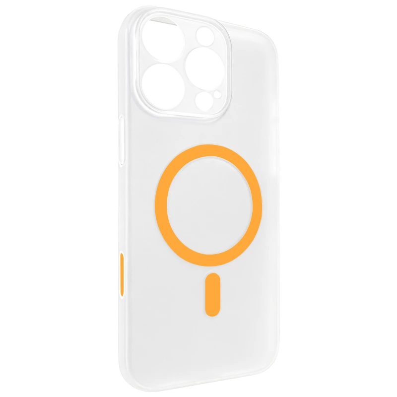 Чохол PC Slim Matte with Magnetic Fit (camera button) для Apple iPhone 16 Pro Max (6.9") Orange