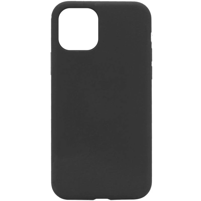 Чохол Silicone Case Full Protective (AA) NO LOGO для Apple iPhone 14 Plus (6.7") Чорний / Black